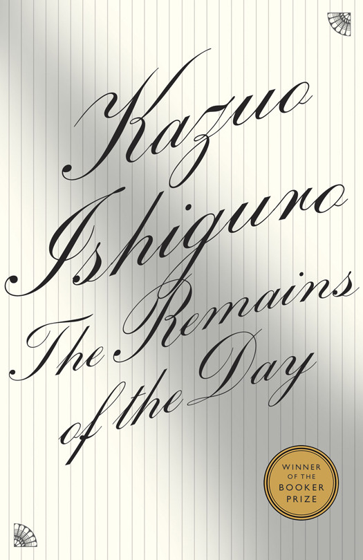 The Remains Of The Day Kazuo Ishiguro