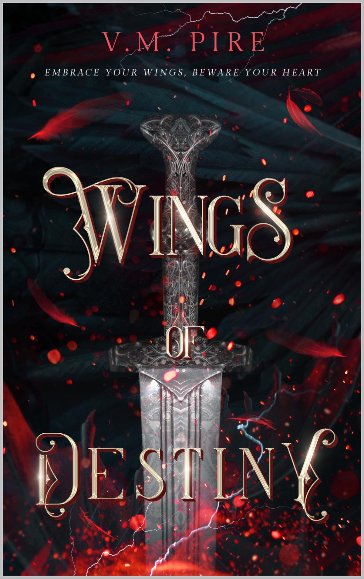 Wings Of Destiny Embrace Your Wings Beware Your Heart The Erin Snow Series Book 1 V M Pire