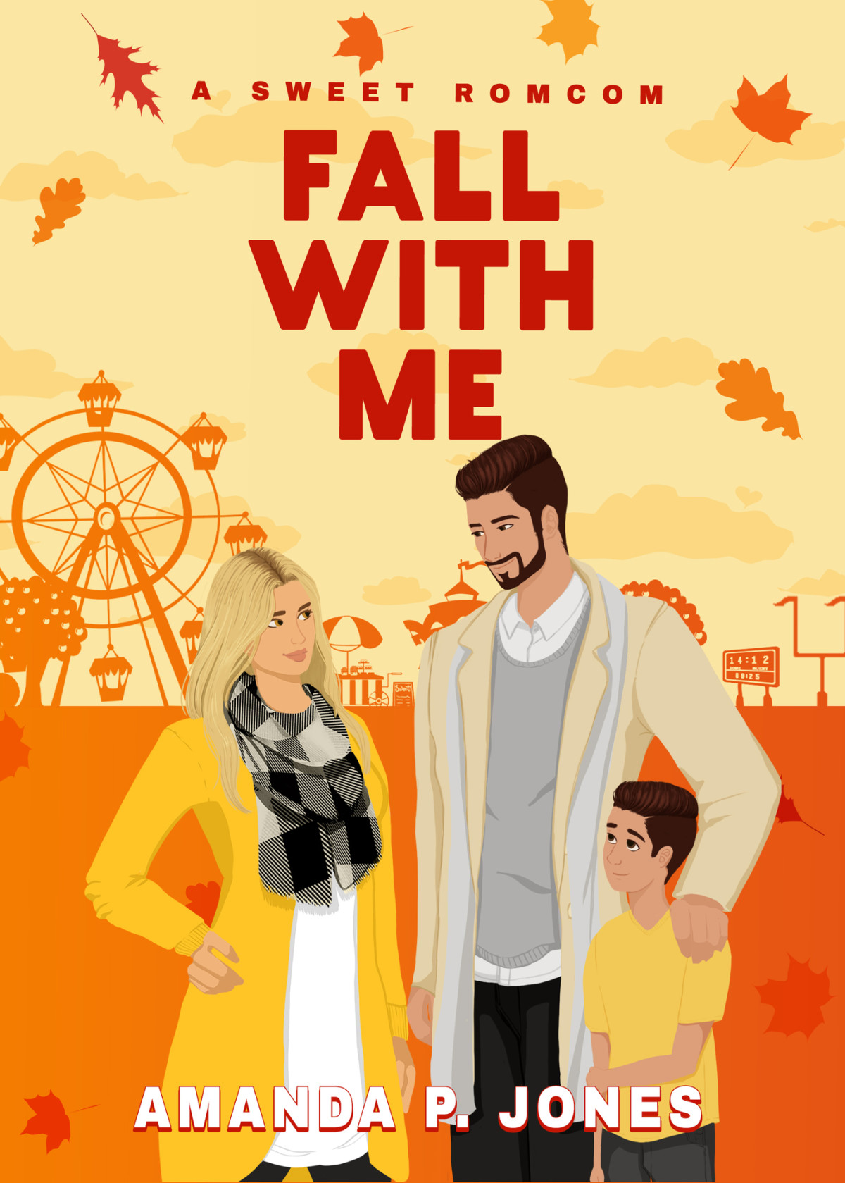 Fall With Me A Sweet Single Dad Romcom Amanda P Jones