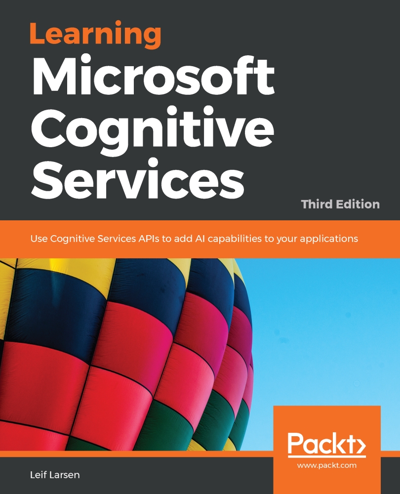 Learning Microsoft Cognitive Services 3rd Edition Leif Larsen