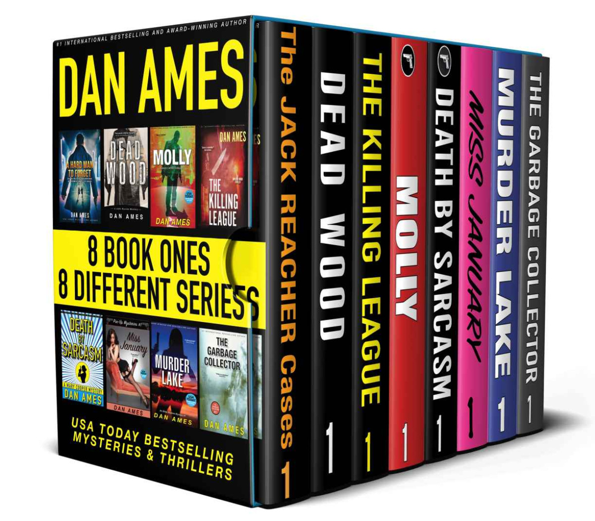 8 Book Ones For 8 Different Series Ames Dan