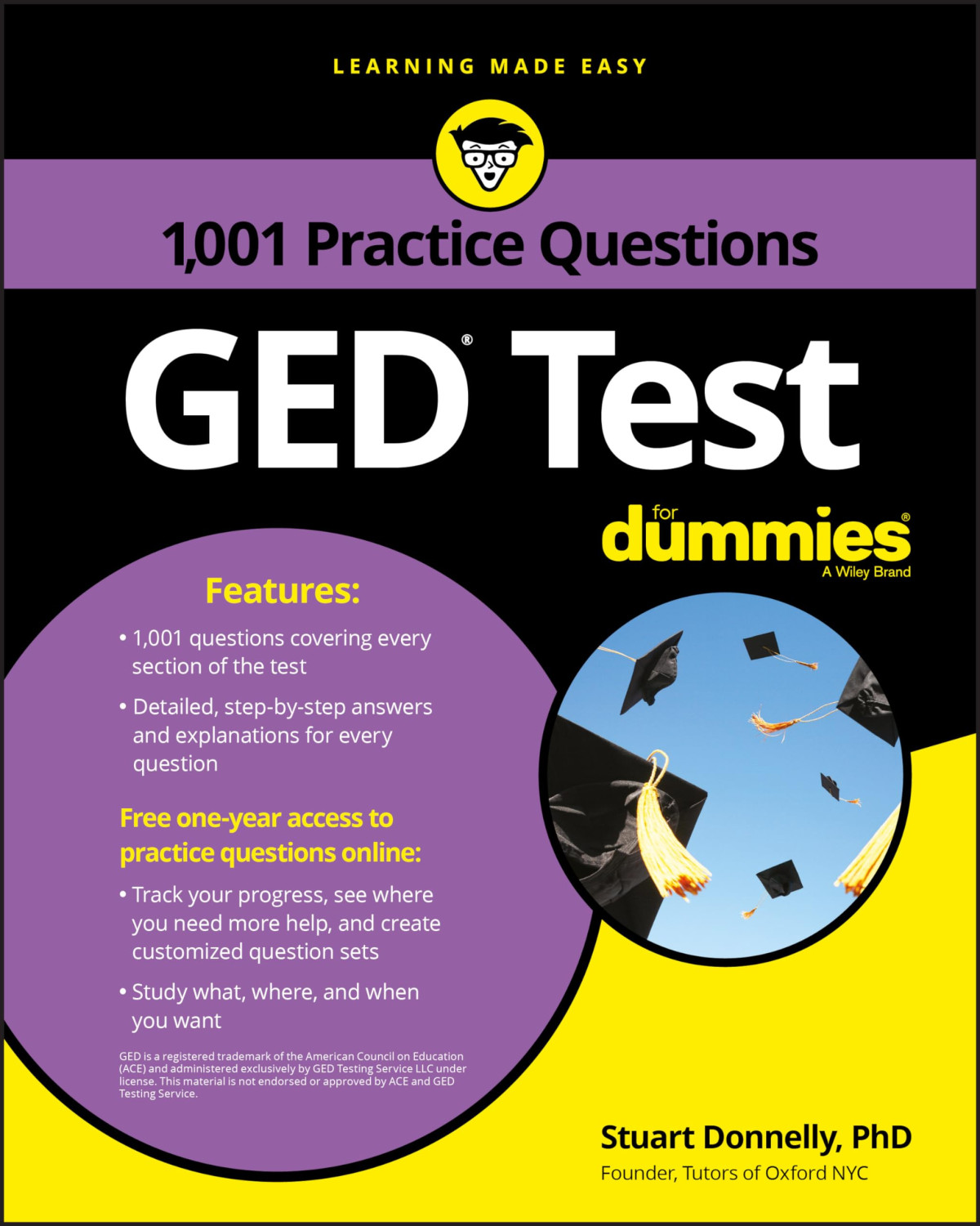 Ged Test 1001 Practice Questions For Dummies 1st Edition Stuart Donnelly
