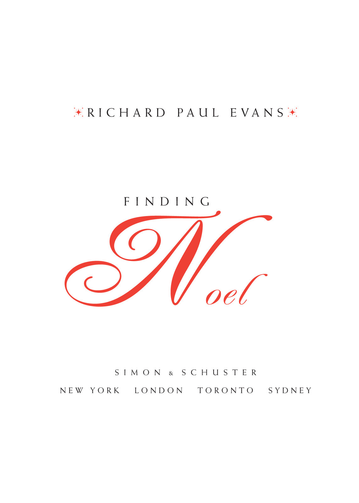 Finding Noel Evans Richard Paul