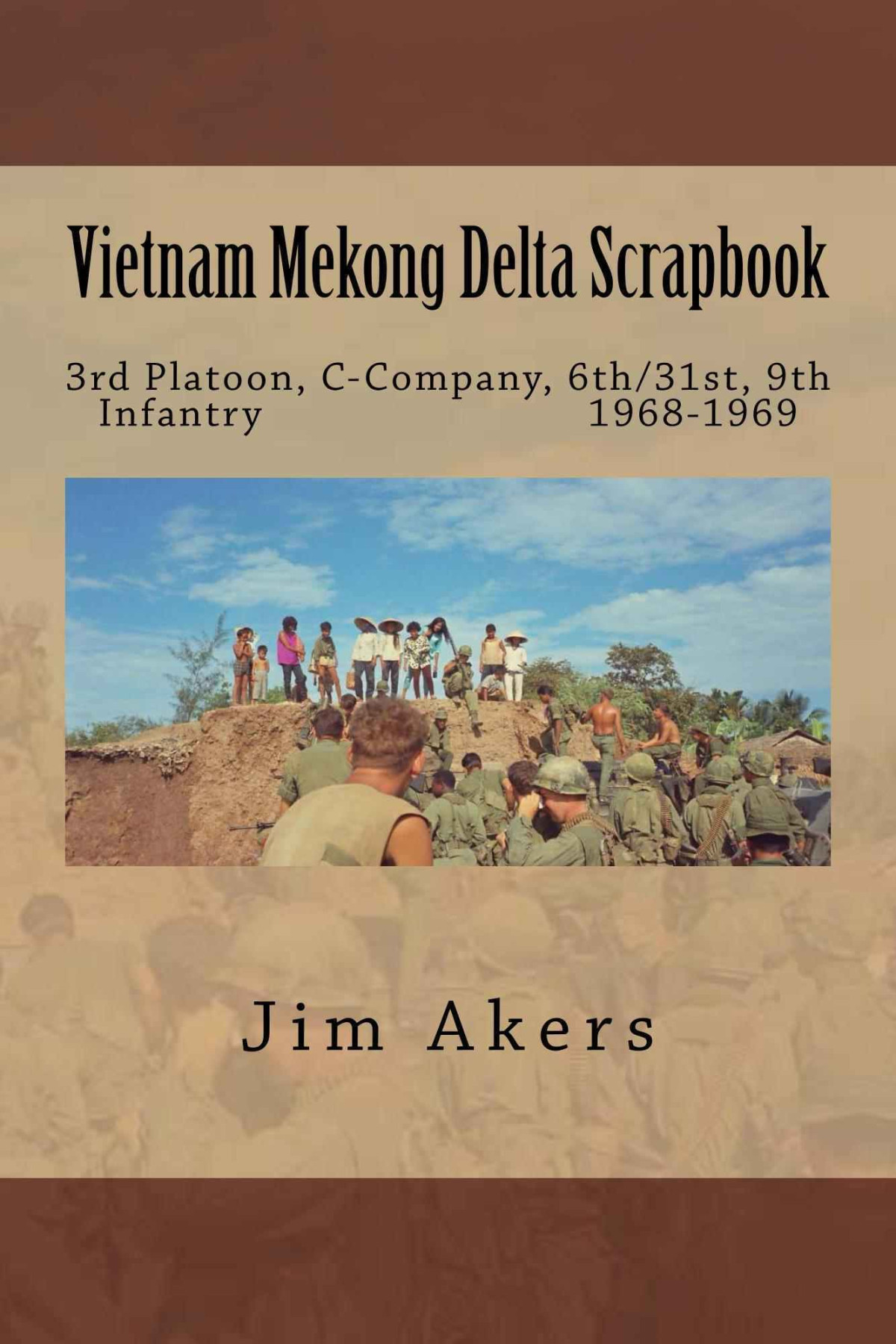 Vietnam Mekong Delta Scrapbook Jim Akers