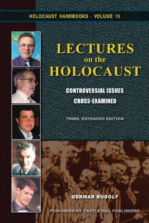 Lectures On The Holocaust Germar Rudolf