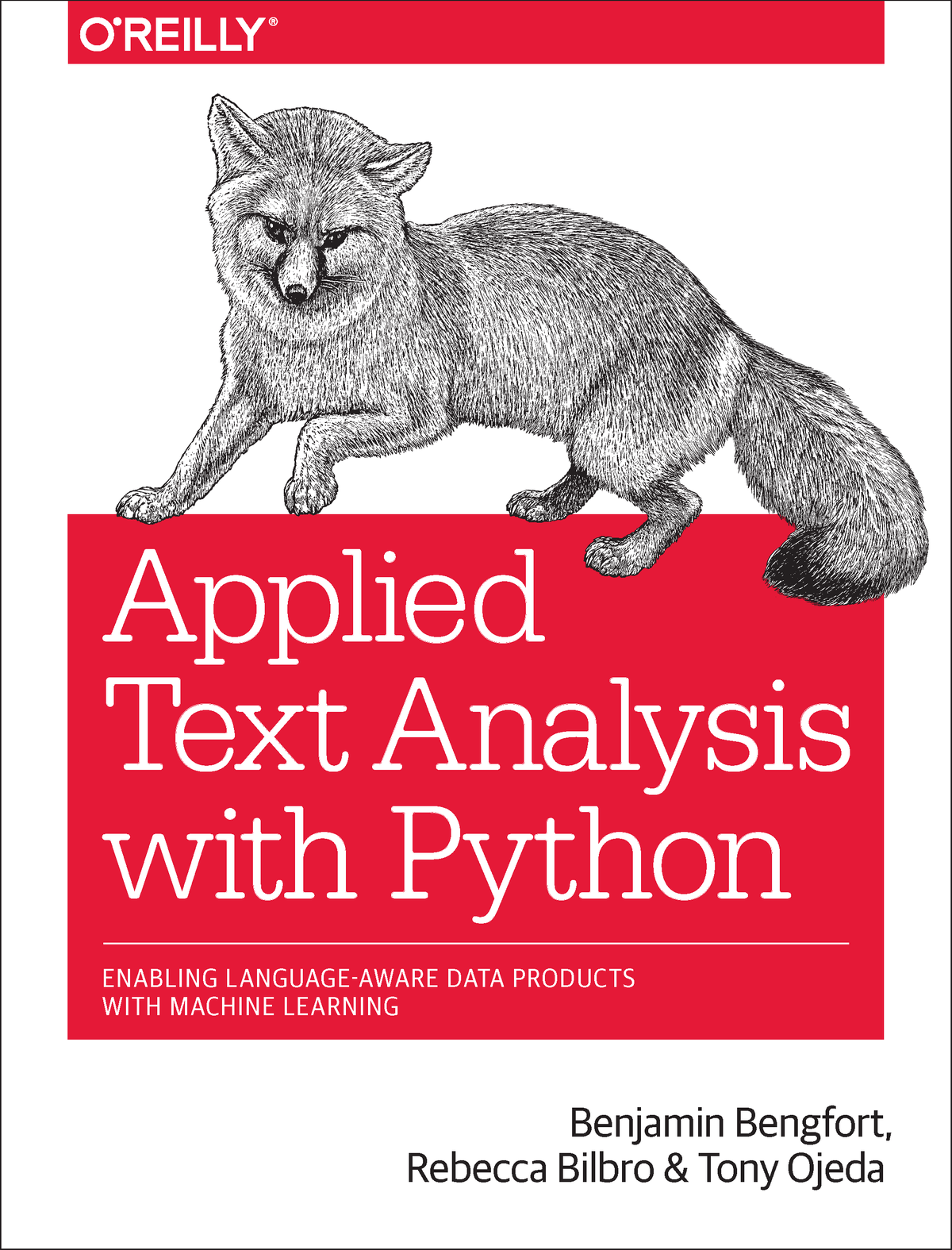 Applied Text Analysis With Python Benjamin Bengfort