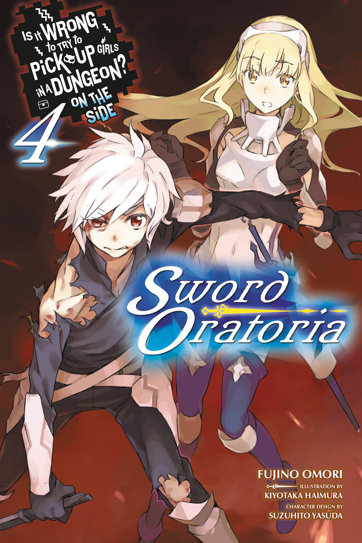 Is It Wrong To Try To Pick Up Girls In A Dungeon On The Side Sword Oratoria Volume 04 Omori Fujino