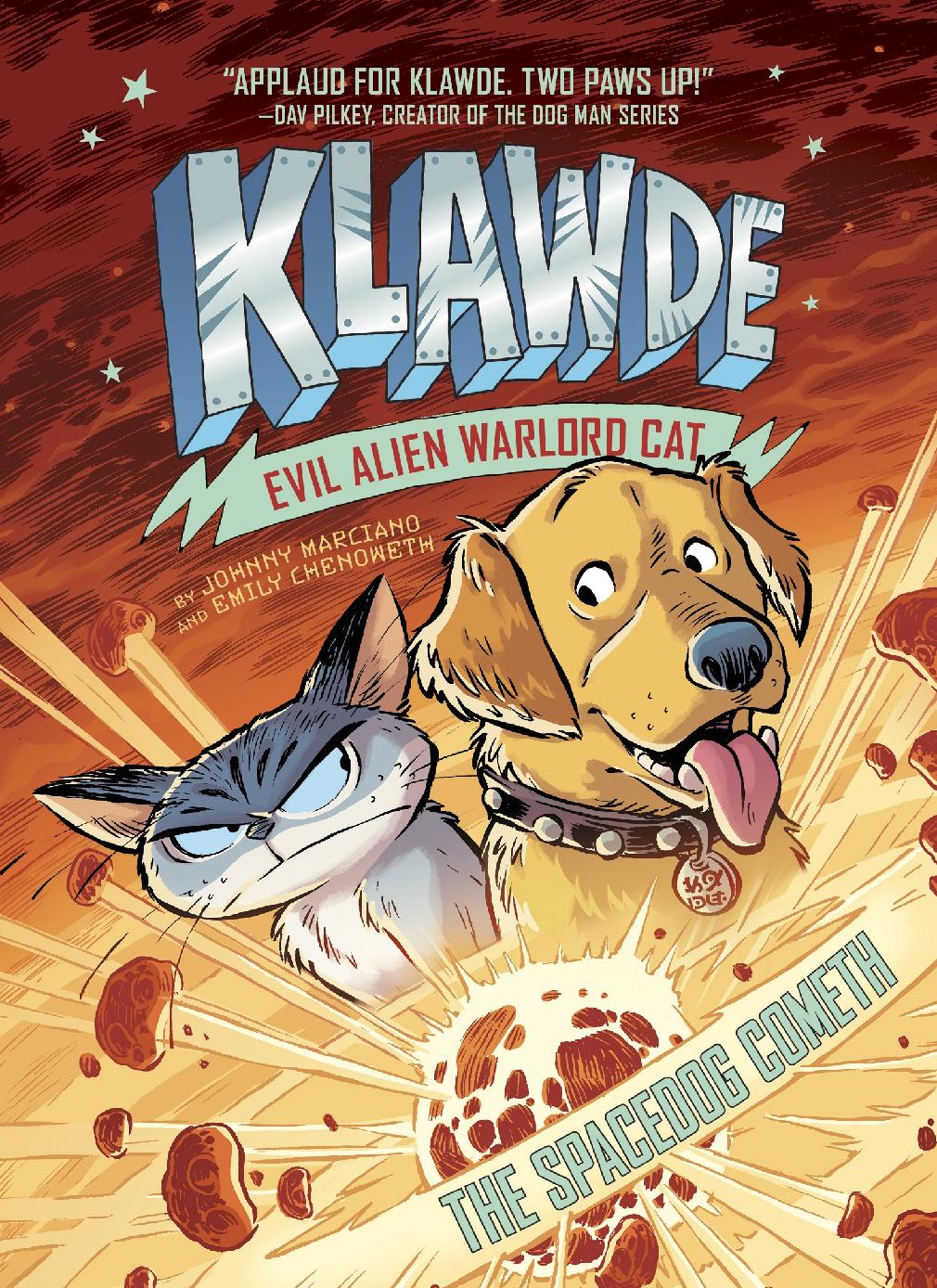 Klawde Evil Alien Warlord Cat 03 The Spacedog Cometh Marciano