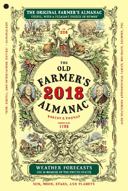 The Old Farmers Almanac 2018 Almanac Old Farmers