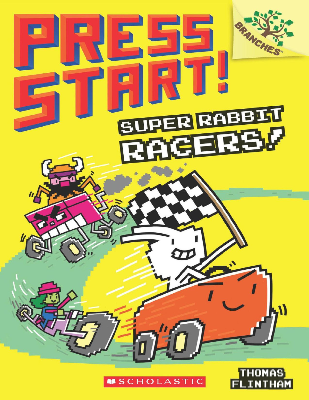 Super Rabbit Racers A Branches Book Press Start 3 Thomas Flintham