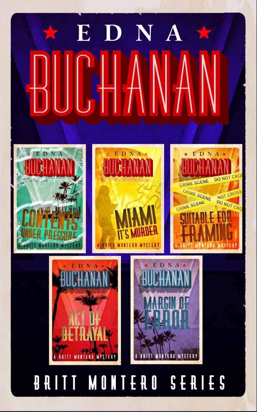 Bundle 677 The Britt Montero Series Buchanan Edna