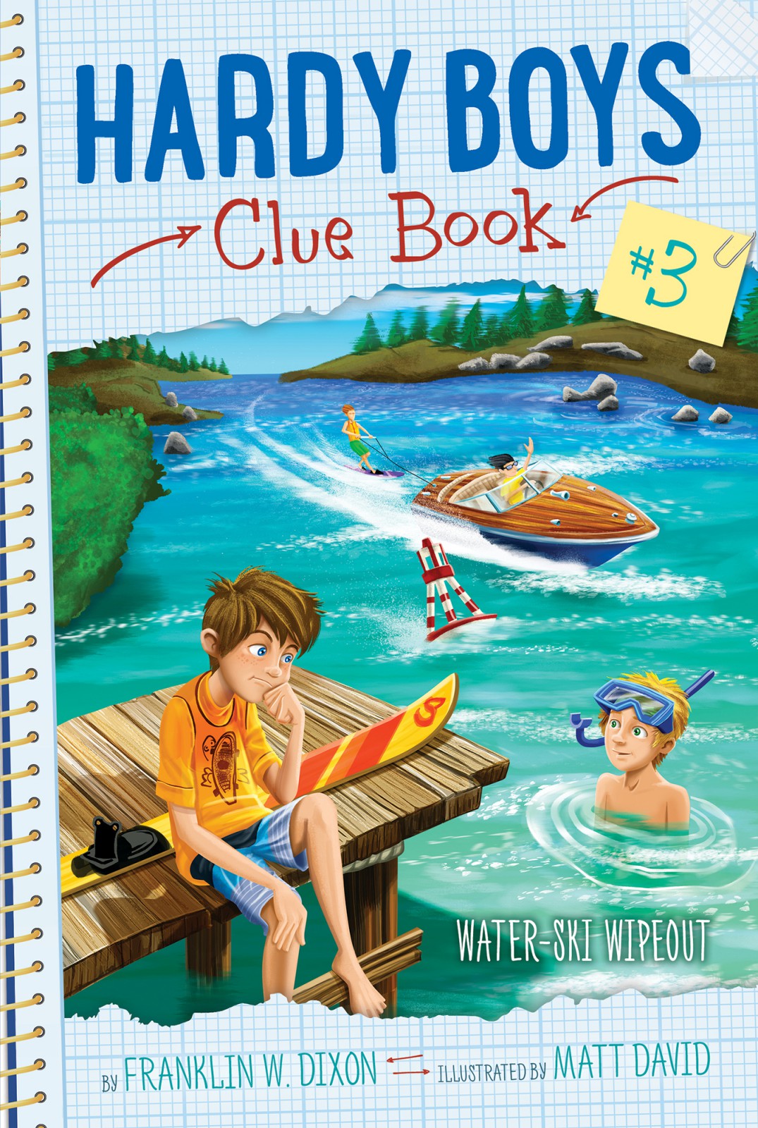 The Hardy Boys Clue Book 03 Waterski Wipeout Dixon Franklin W