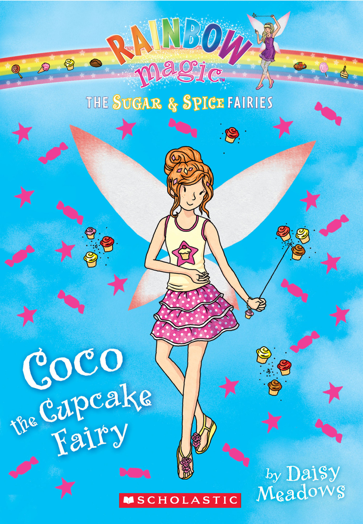 Rainbow Magic 129 Coco The Cupcake Fairy Meadows Daisy
