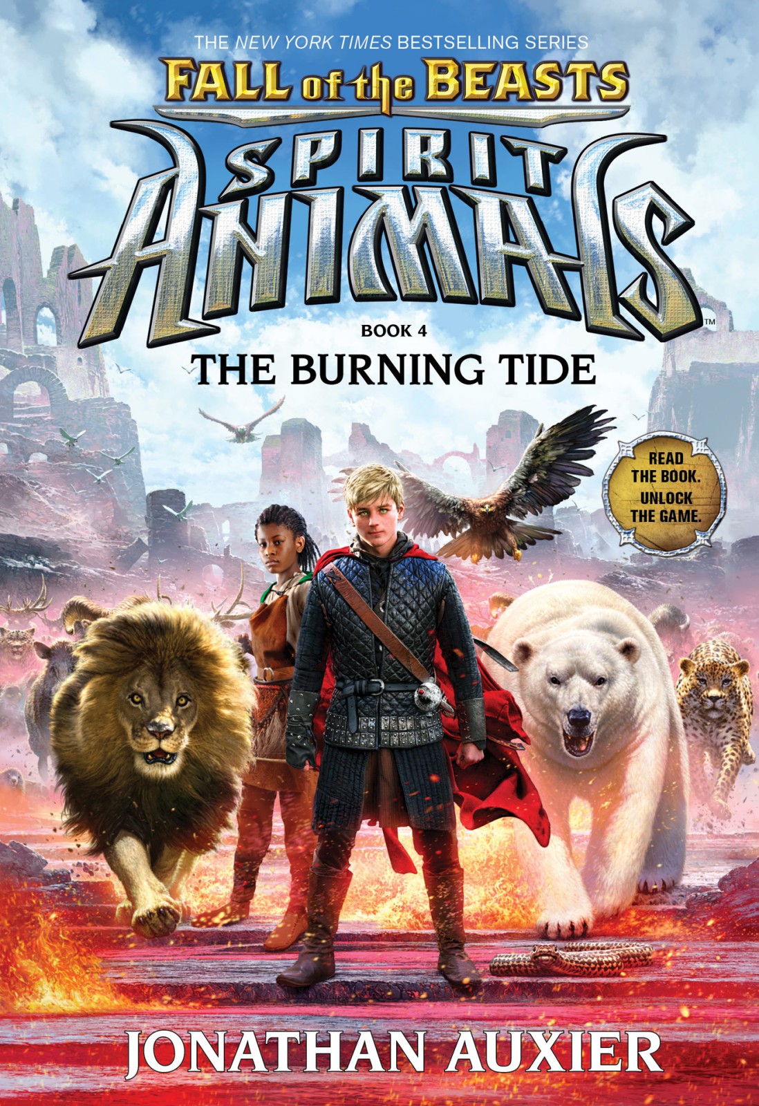 Spirit Animals Fall Of The Beasts 04 The Burning Tide Auxier