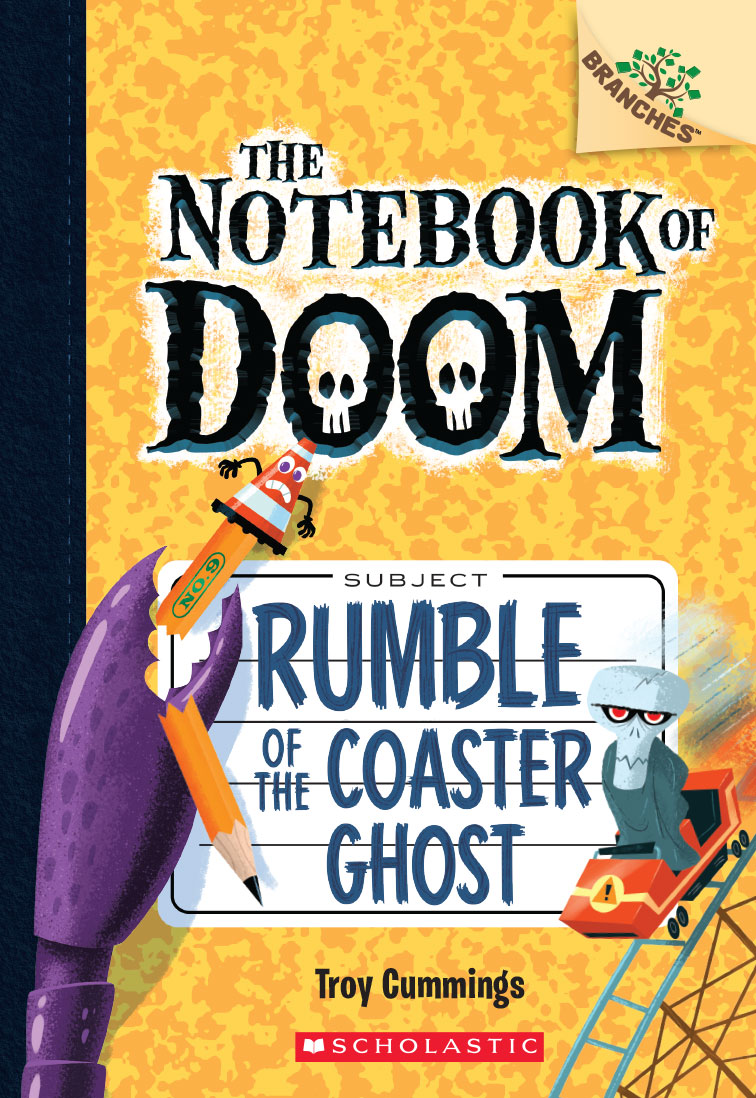 The Notebook Of Doom 09 Rumble Of The Coaster Ghost Cummings