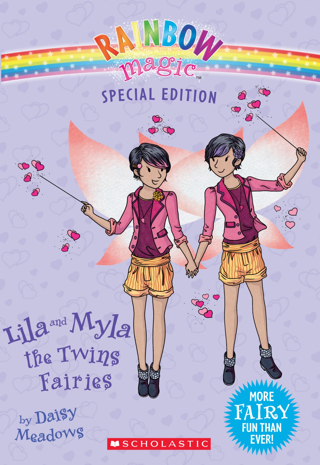 Rainbow Magic 01 Lila And Myla The Twins Fairies Meadows