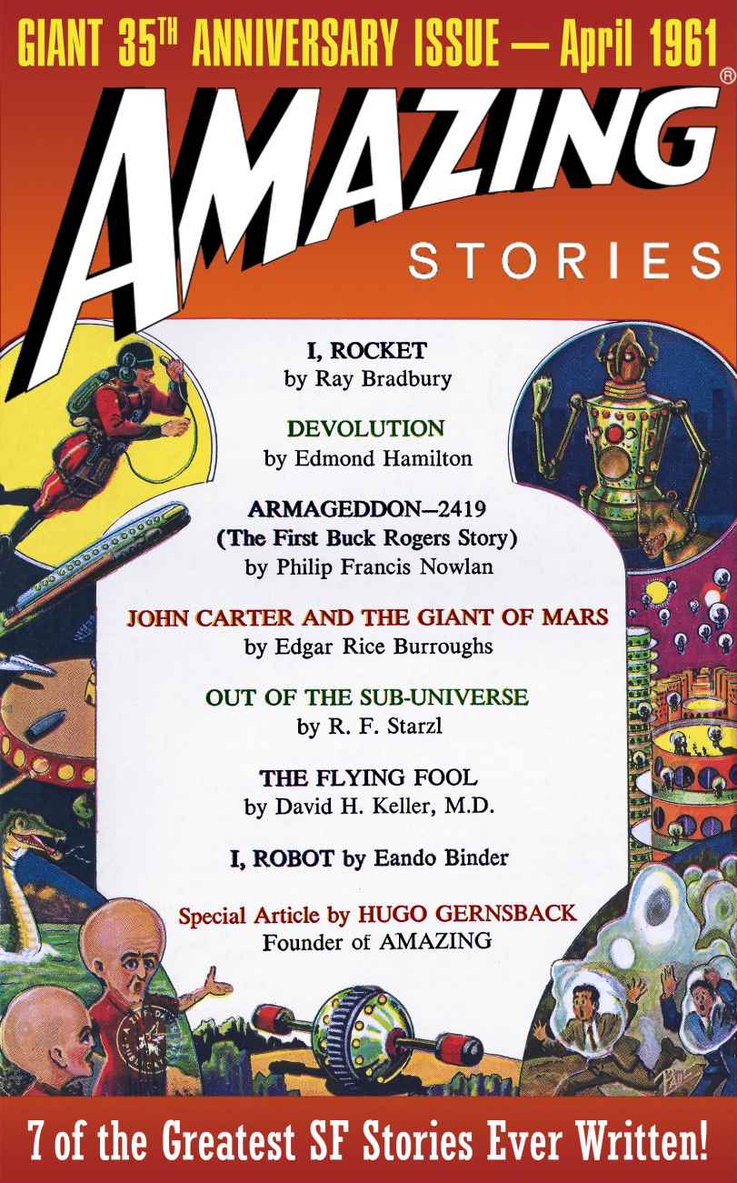 Amazing Stories Giant 35th Anniversary Issue Amazing Stories Classics Bradbury