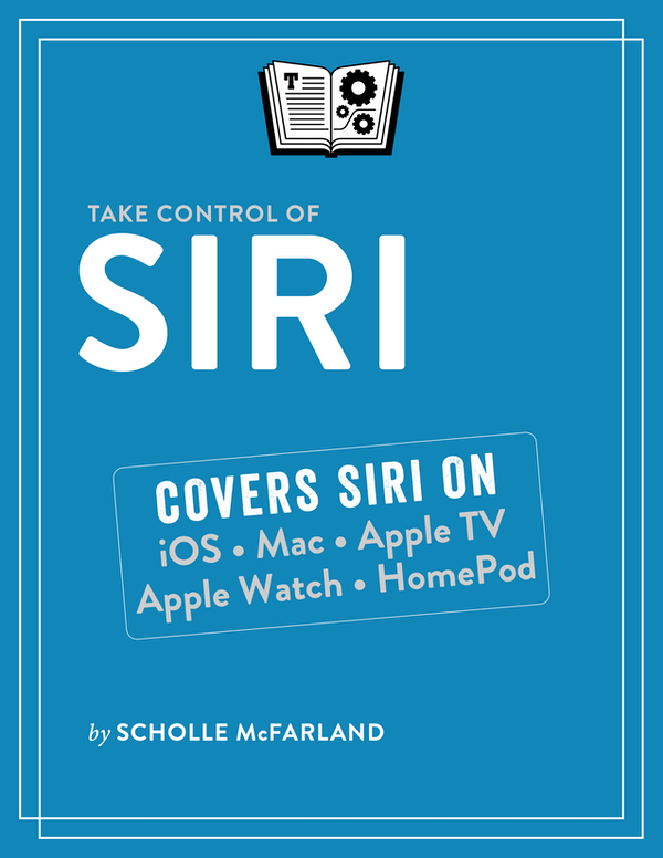 Take Control Of Siri Scholle Mcfarland