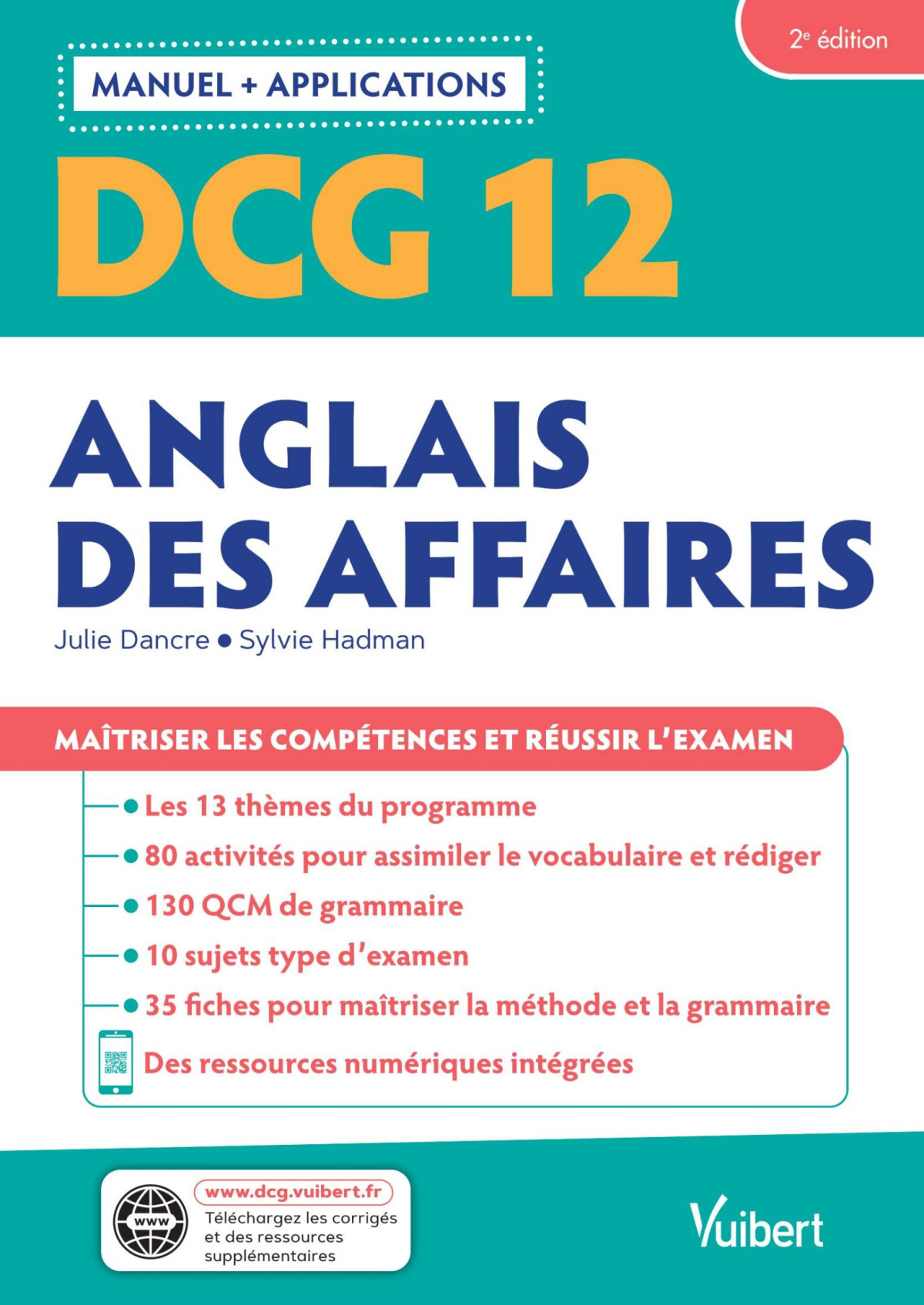 Dcg 12 Anglais Des Affaires Manuel Et Applications Matriser Les Comptences Et Russir Le Diplme Julie Dancre Sylvie Hadman