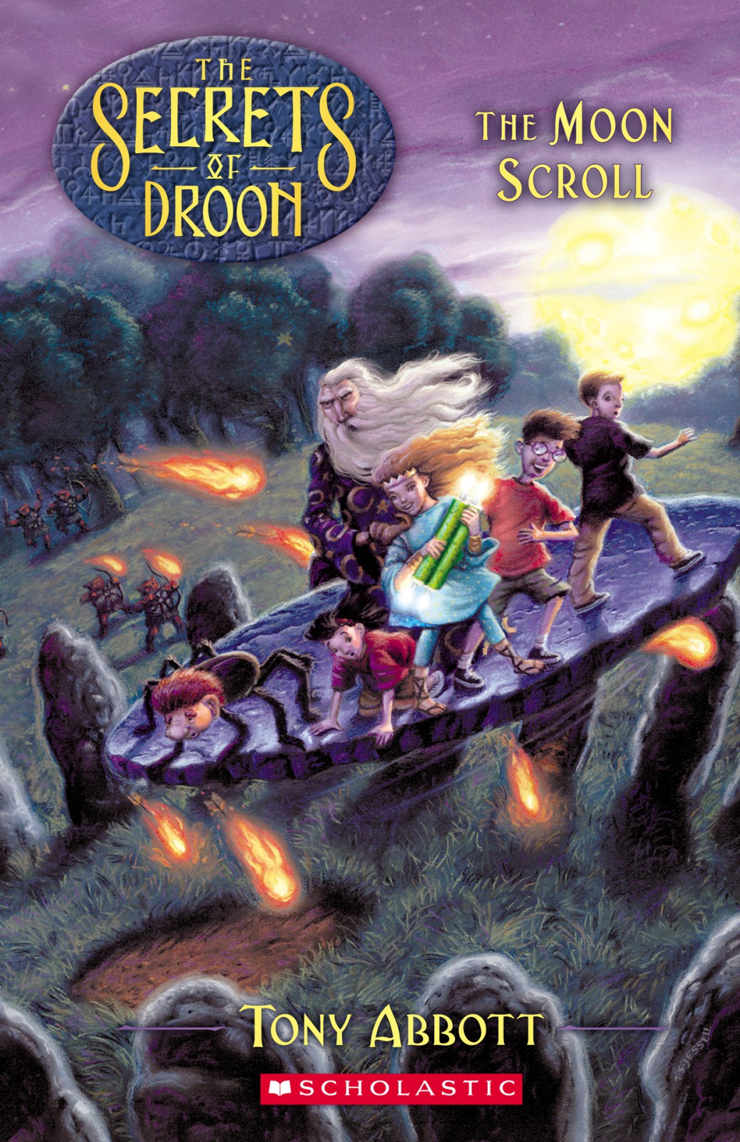 The Secrets Of Droon 15 The Moon Scroll Abbott Tony