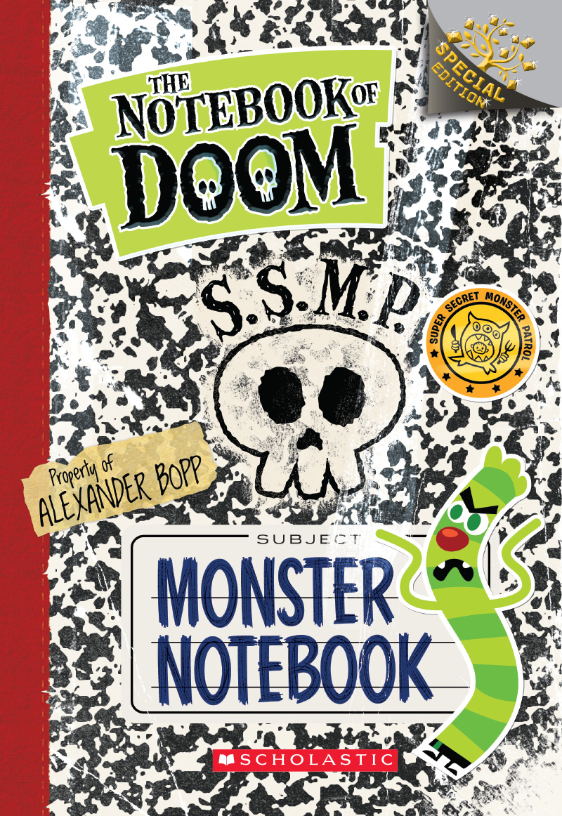 The Notebook Of Doom 13 Monster Notebook Cummings Troy