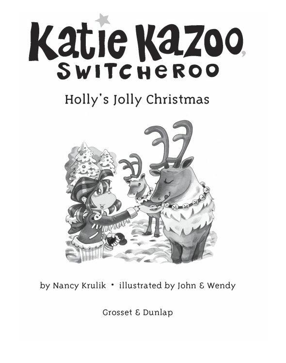 Katie Kazoo Switcheroo Super Special 01 Hollys Jolly Christmas Krulik