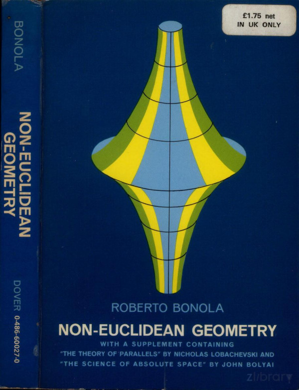 Noneuclidean Geometry Roberto Bonola