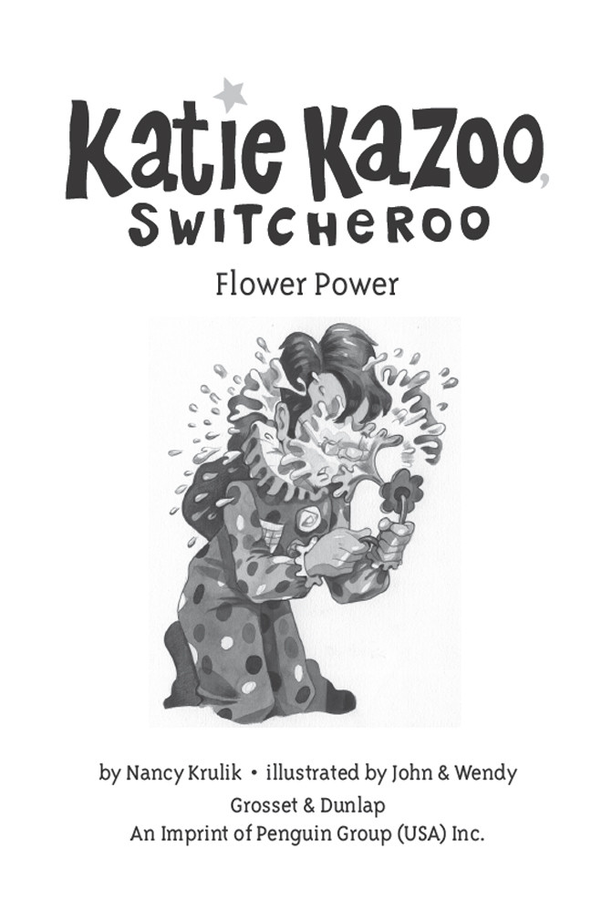 Katie Kazoo Switcheroo 27 Flower Power Krulik Nancy