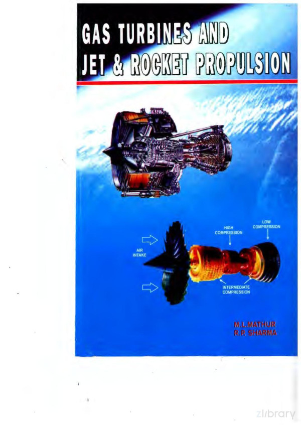 Gas Turbine And Jet Rocket Propulsion 4th Mlmathur Rpshrama