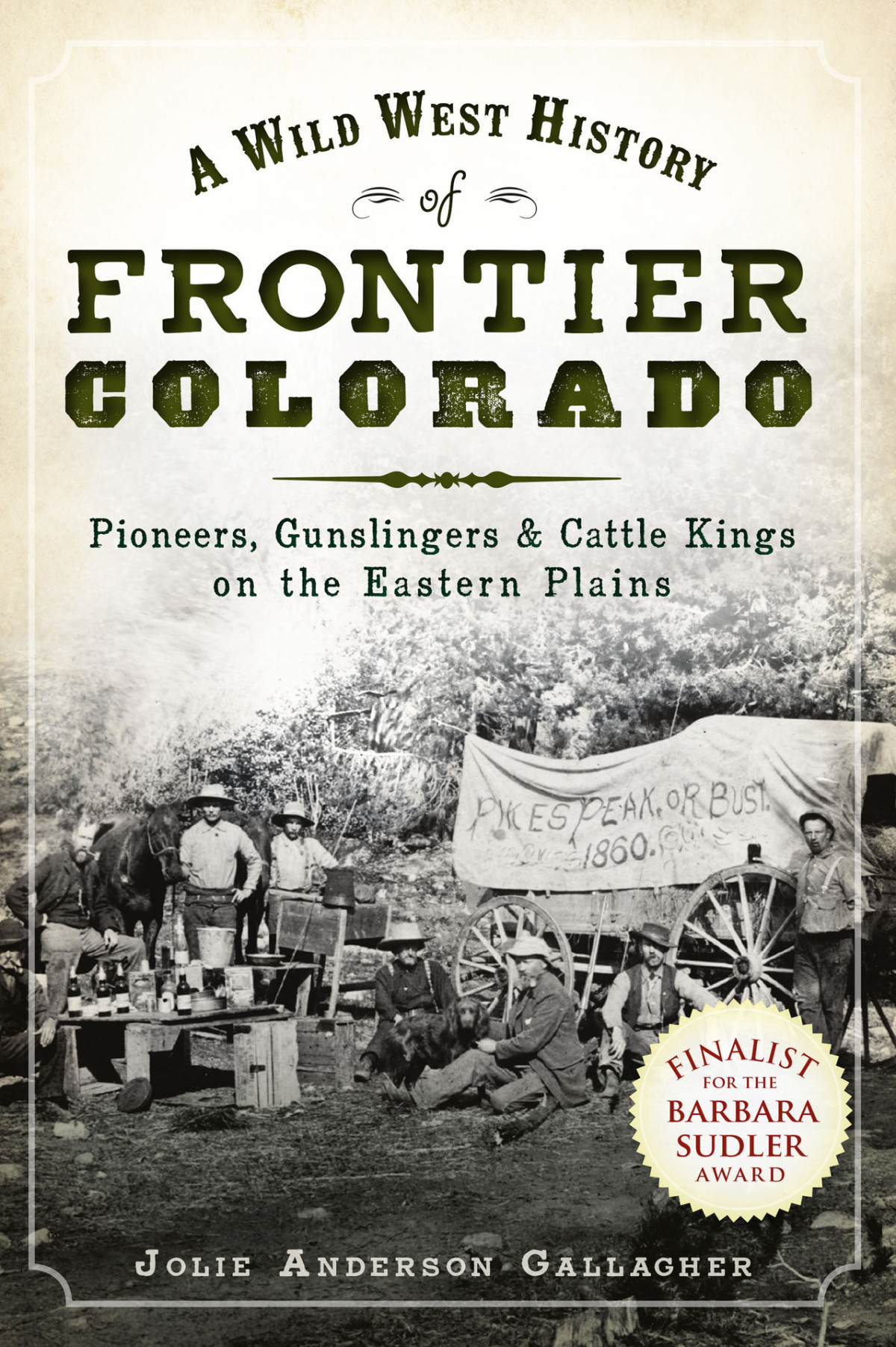 A Wild West History Of Frontier Colorado Pioneers Gunslingers Cattle Kings On The Eastern Plains Jolie Anderson Gallagher