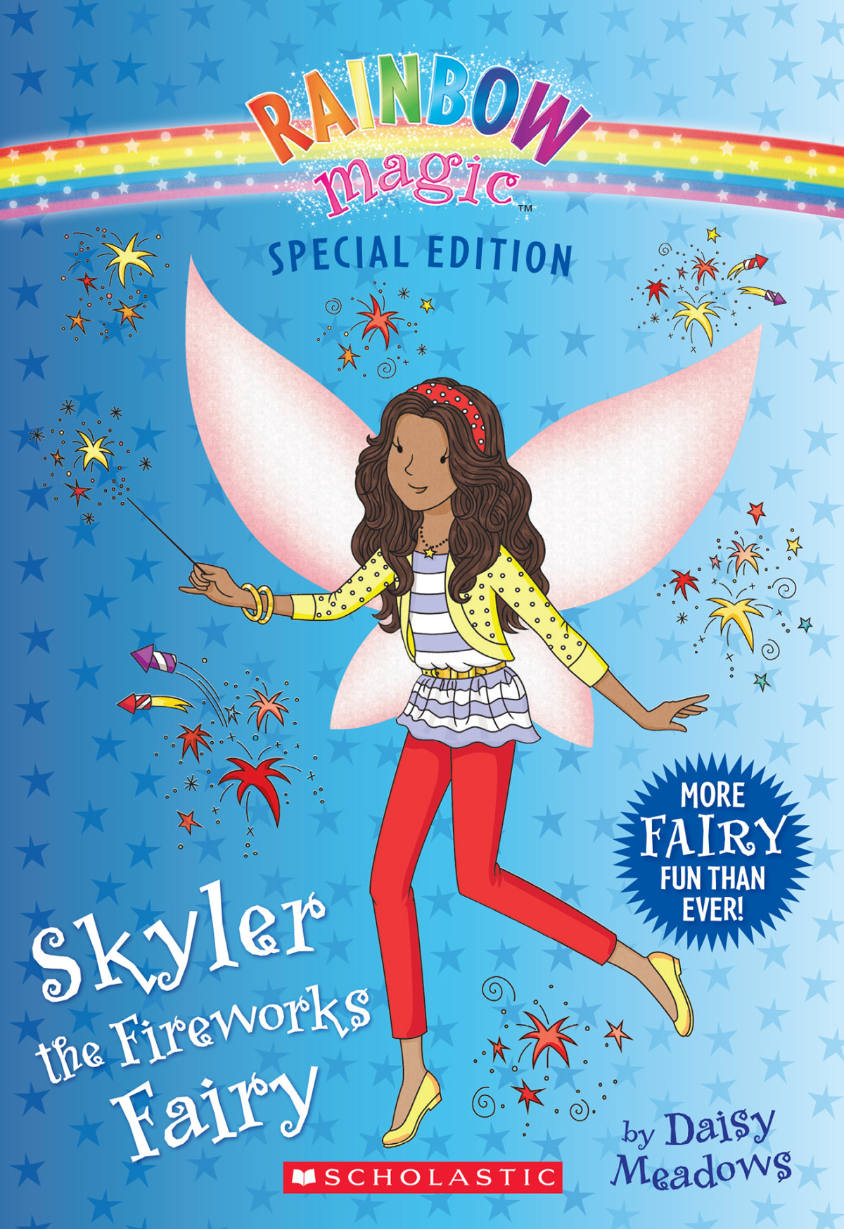 Rainbow Magic 01 Skyler The Fireworks Fairy Meadows Daisy