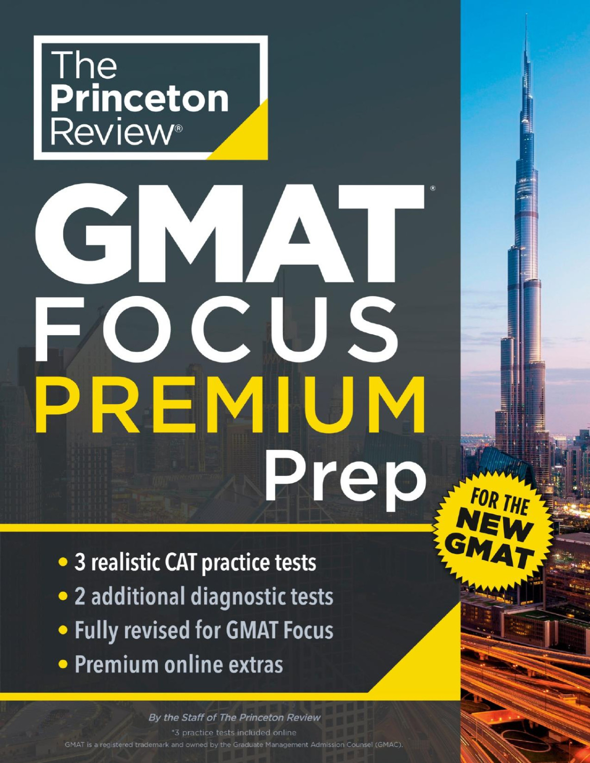 Princeton Review Gmat Focus Premium Prep 3 Fulllength Cat Practice Exams 2 Diagnostic Tests Complete Content Review The Princeton Review