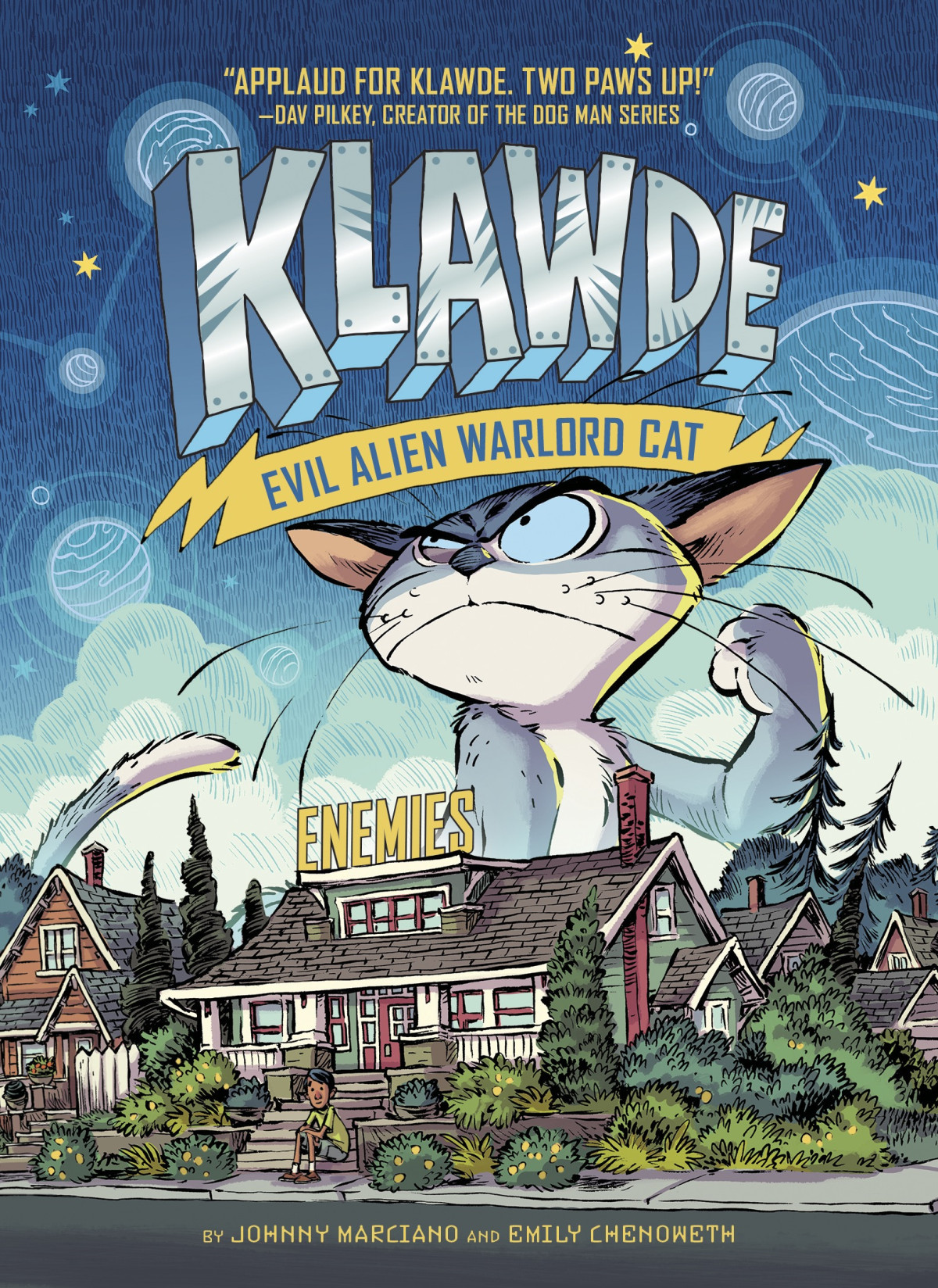 Klawde Evil Alien Warlord Cat 01 Enemies Marciano Johnny Chenoweth