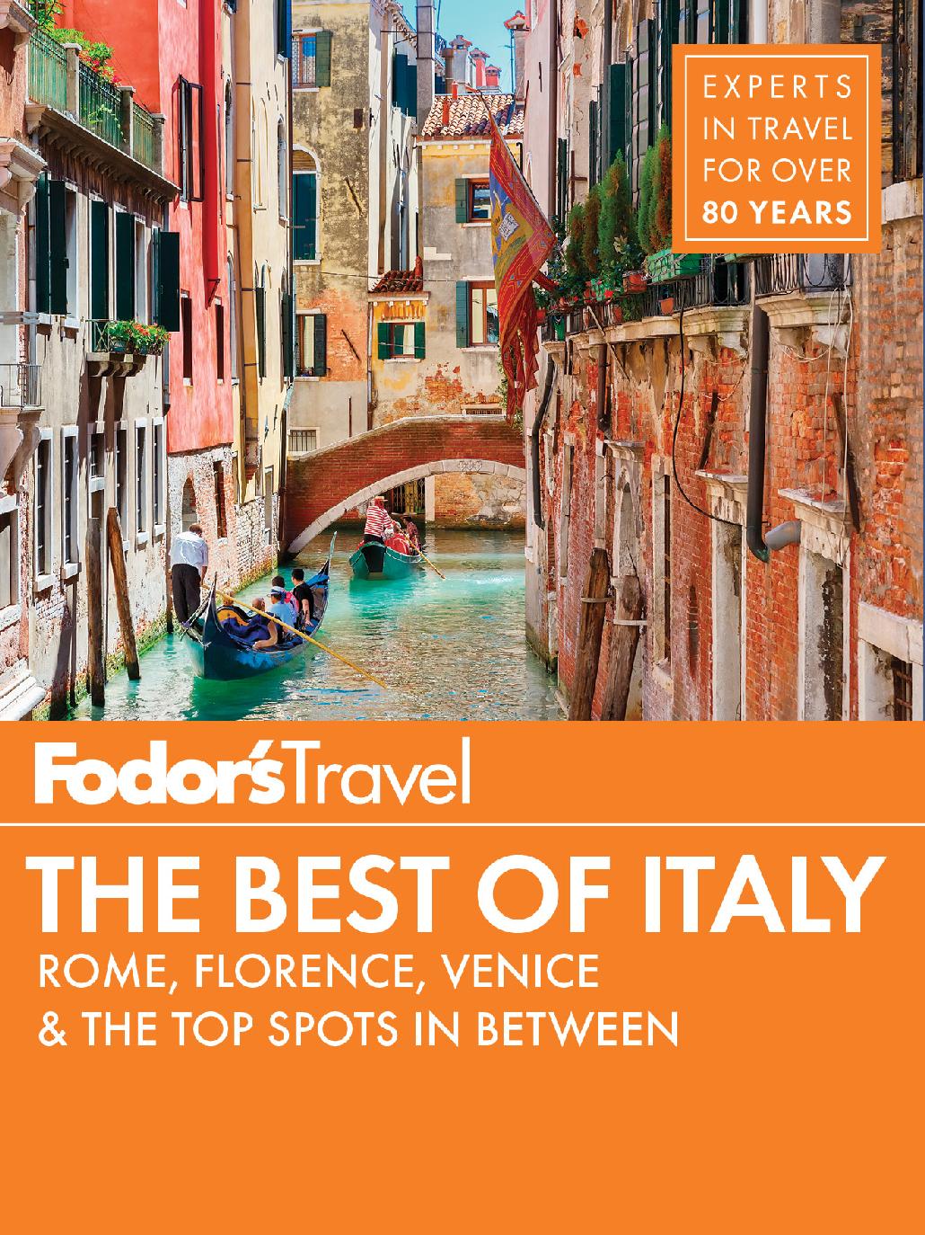 Fodors Best Of Italy Fodors Travel Guides