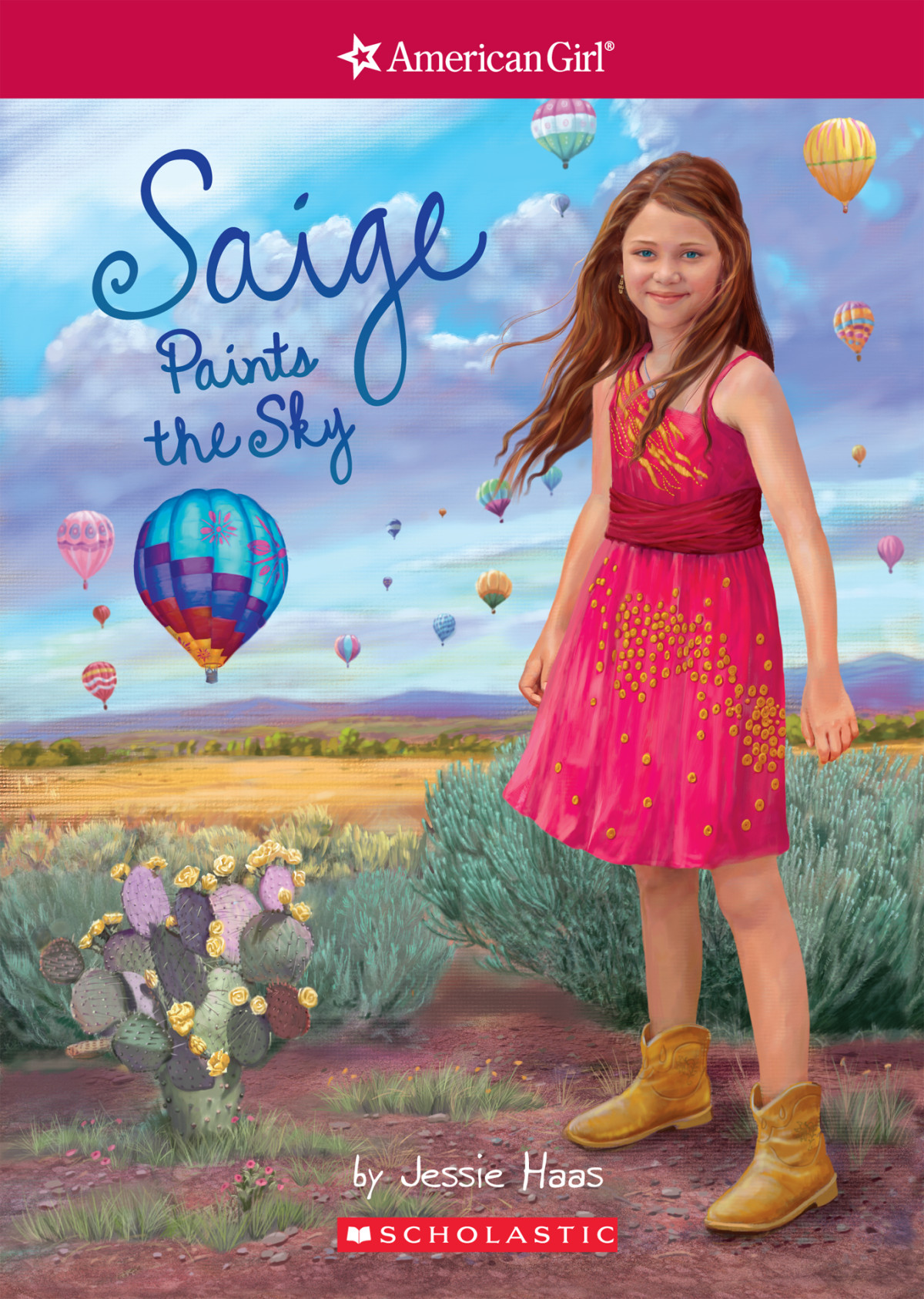 American Girl Of The Year 01 Saige Paints The Sky Haas