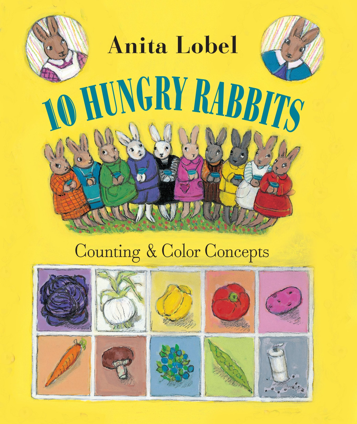 10 Hungry Rabbits Counting Color Concepts Anita Lobel