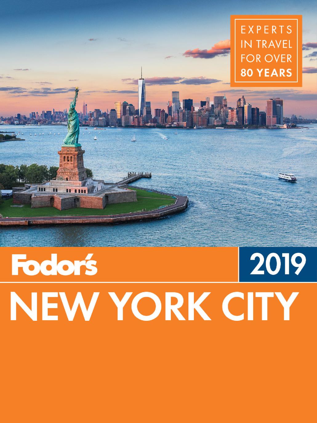 Fodors New York City 2019 Fodors Travel Guides