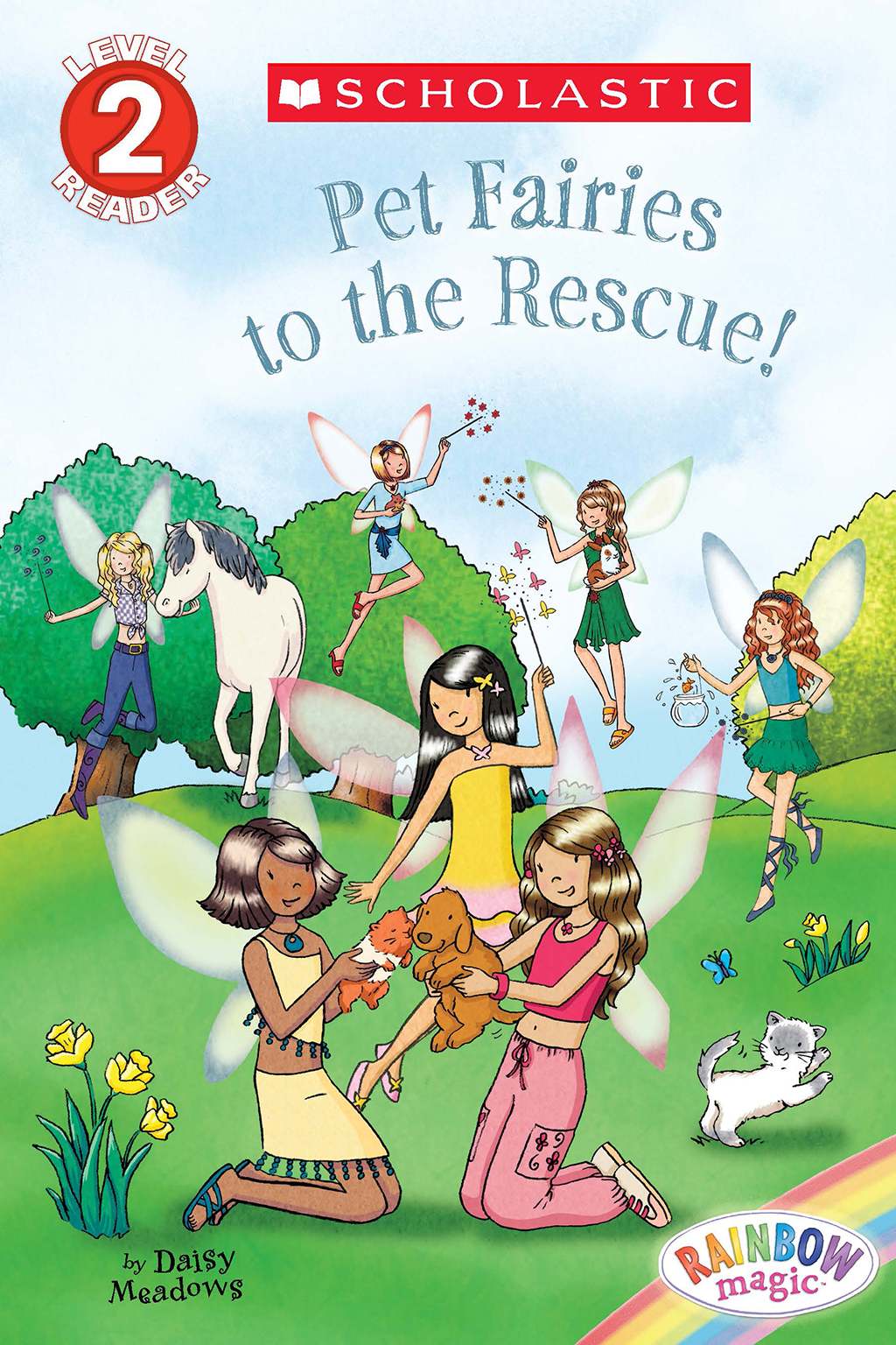 Rainbow Magic 01 Pet Fairies To The Rescue Meadows Daisy