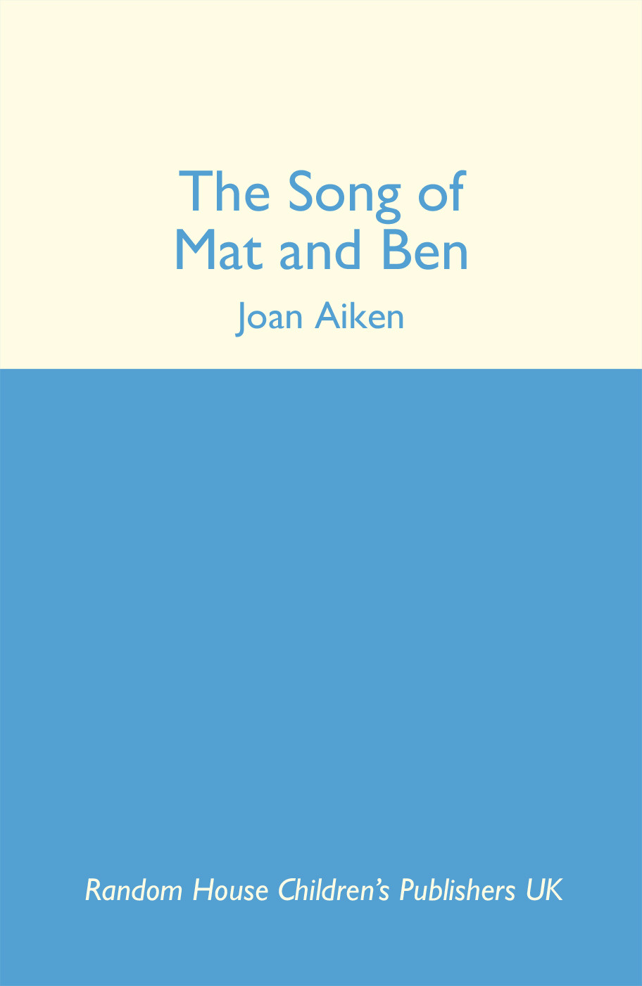 St Ives 02 The Song Of Mat And Ben Aiken Joan