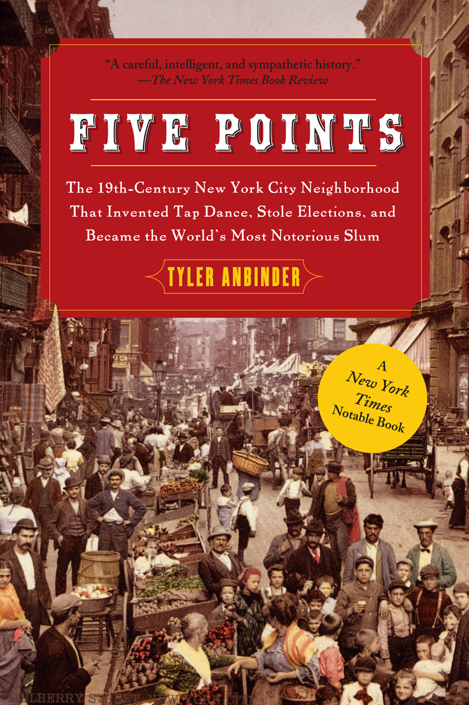 Five Points The Nineteenthcentury New York City Neighborhood That Invented Tap Dance Stole Elections And Became The Worlds Most Notorious Slum Anbinder