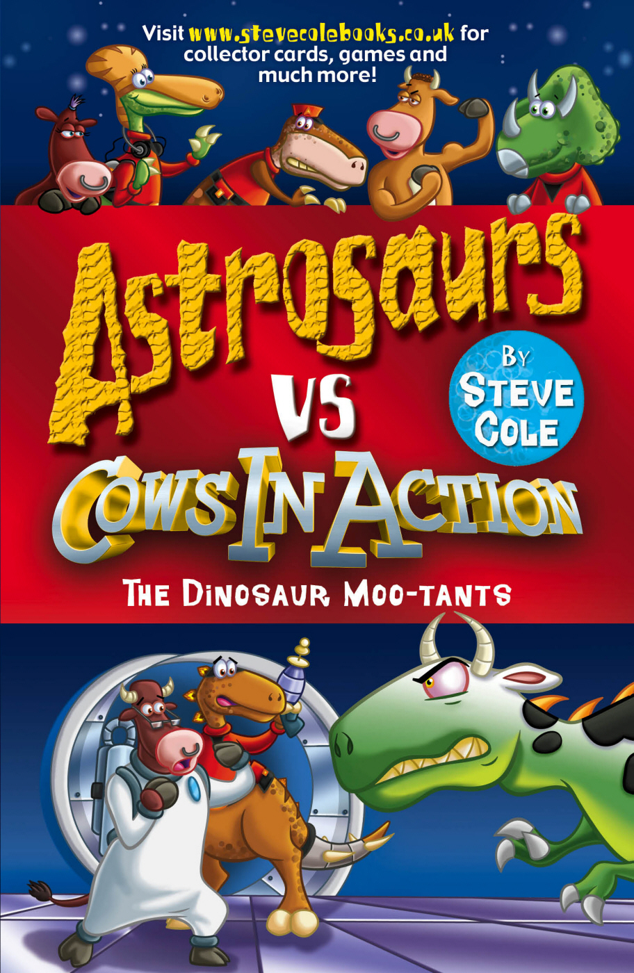 Astrosaurs Vs Cows In Action 01 The Dinosaur Mootants Cole