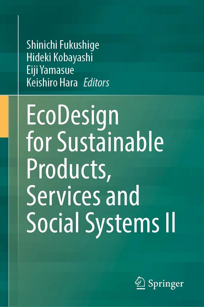 Ecodesign For Sustainable Products Services And Social Systems Ii 1st Edition Shinichi Fukushige