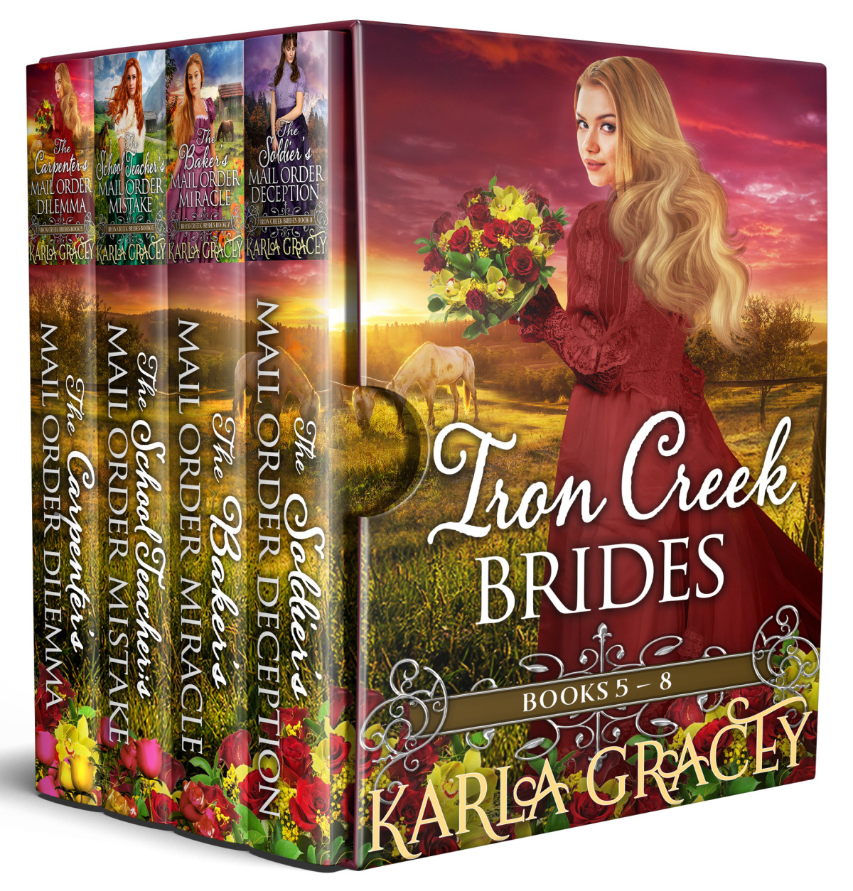 Iron Creek Brides Books 5 8 Inspirational Western Mail Order Bride Romance Iron Creek Brides Collection Book 2 Gracey