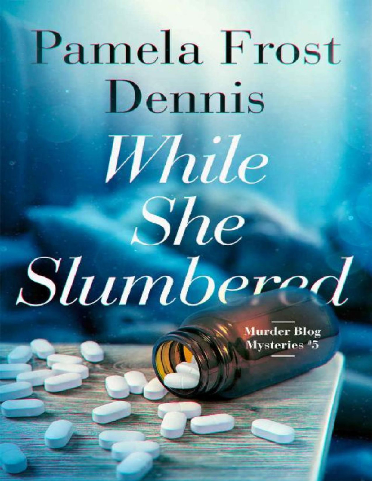 While She Slumbered The Murder Blog Mysteries 5 Pamela Frost Dennis