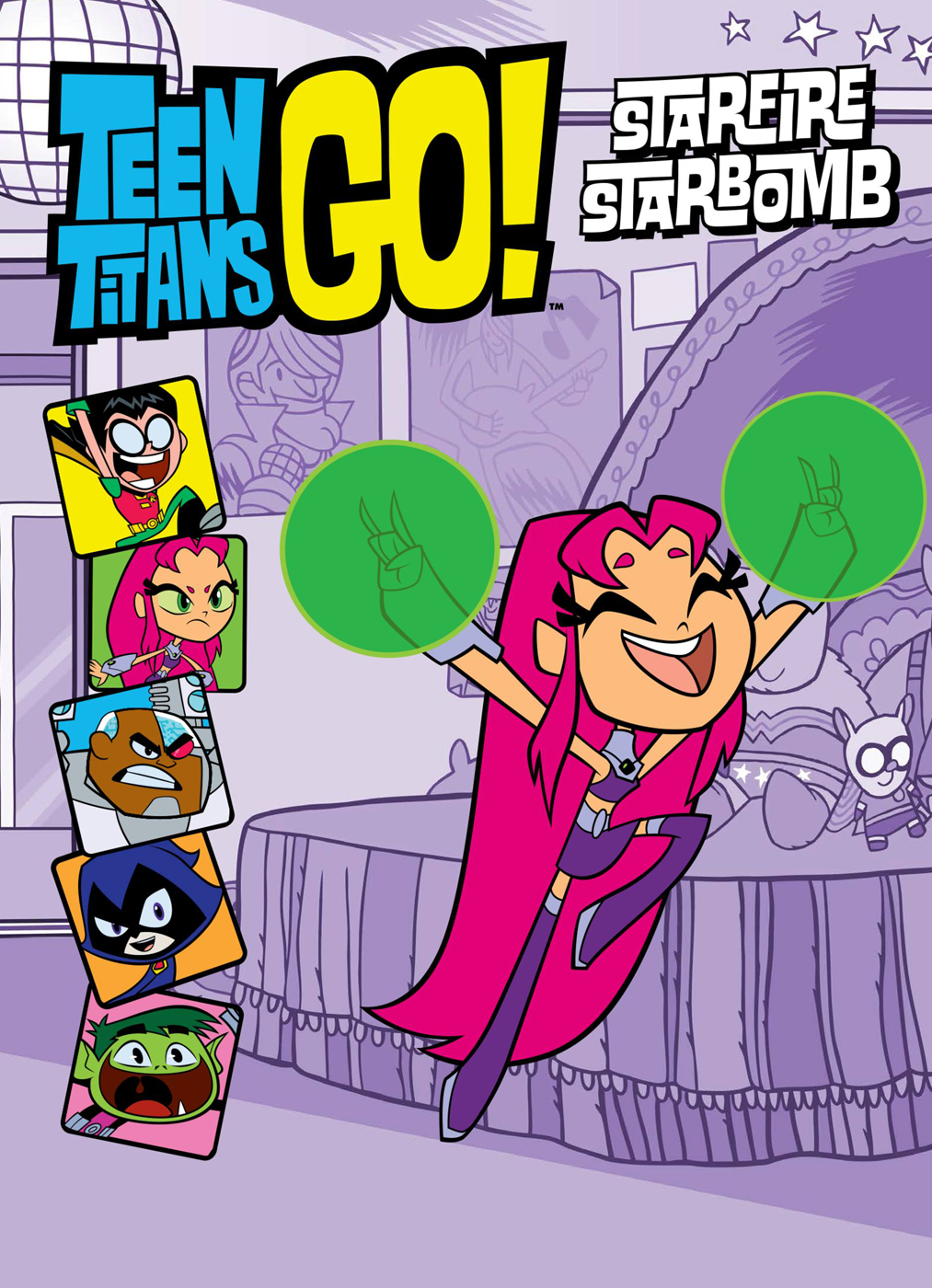 Starfire Starbomb 01 Teen Titans Go Kort Steve