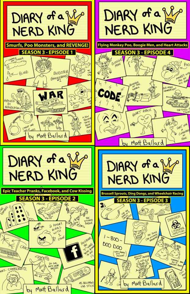 Diary Of A Nerd King 00 Episodes 1 To 4 Ballard Matt