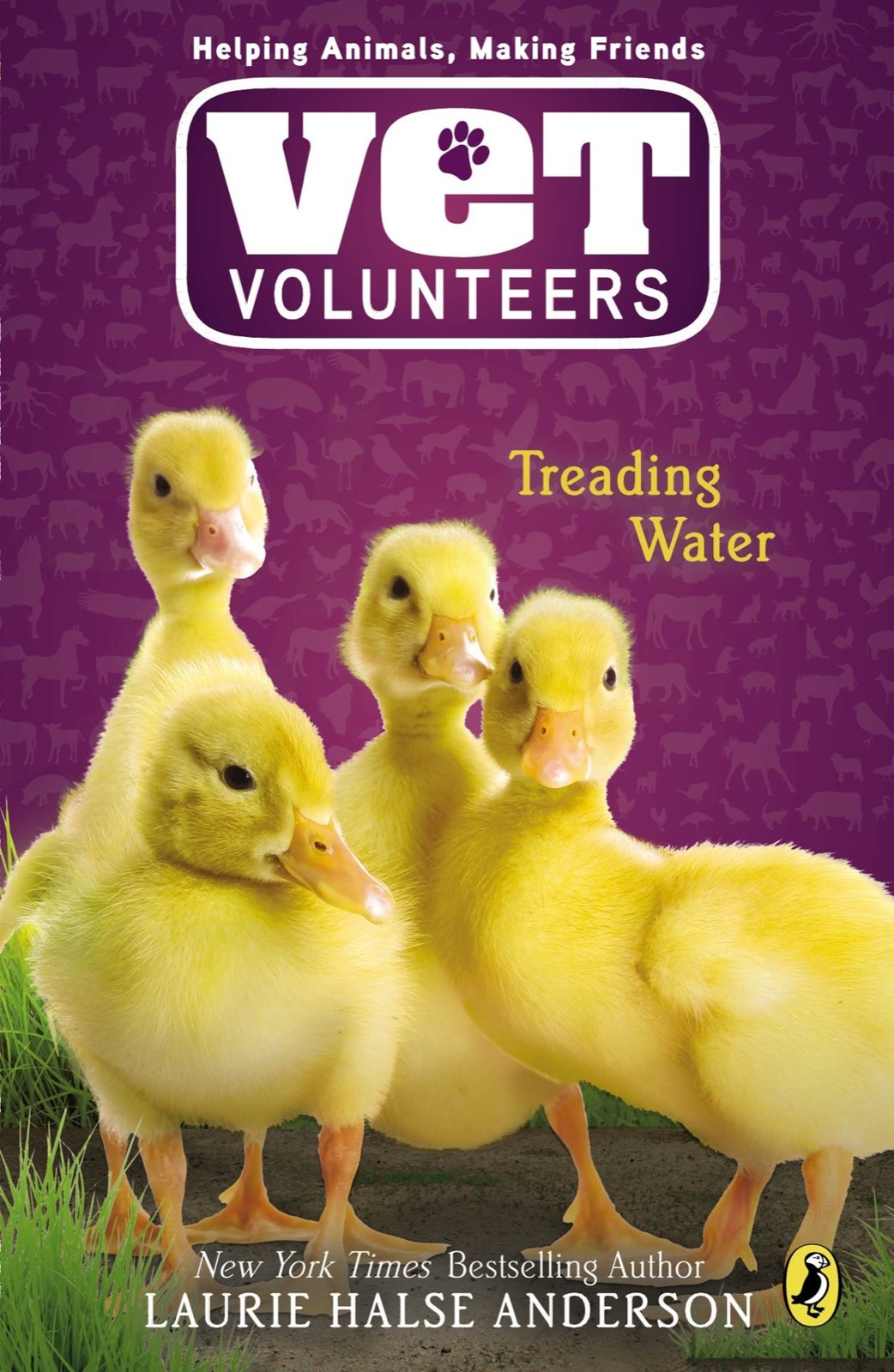 Vet Volunteers 16 Treading Water Anderson Laurie Halse