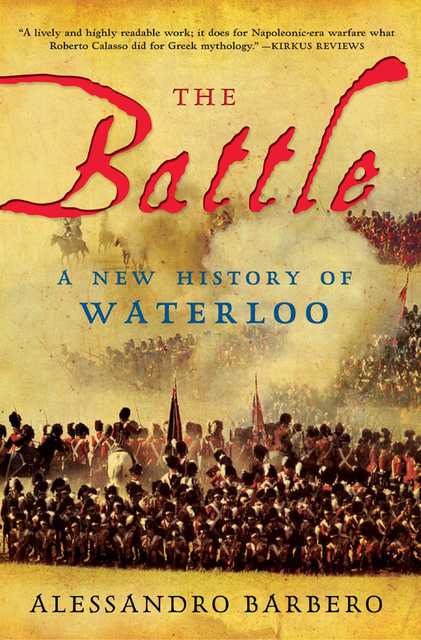 The Battle A New History Of Waterloo Barbero Alessandro