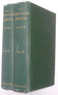 The Dodd Family Abroad Volume I Lever Charles James