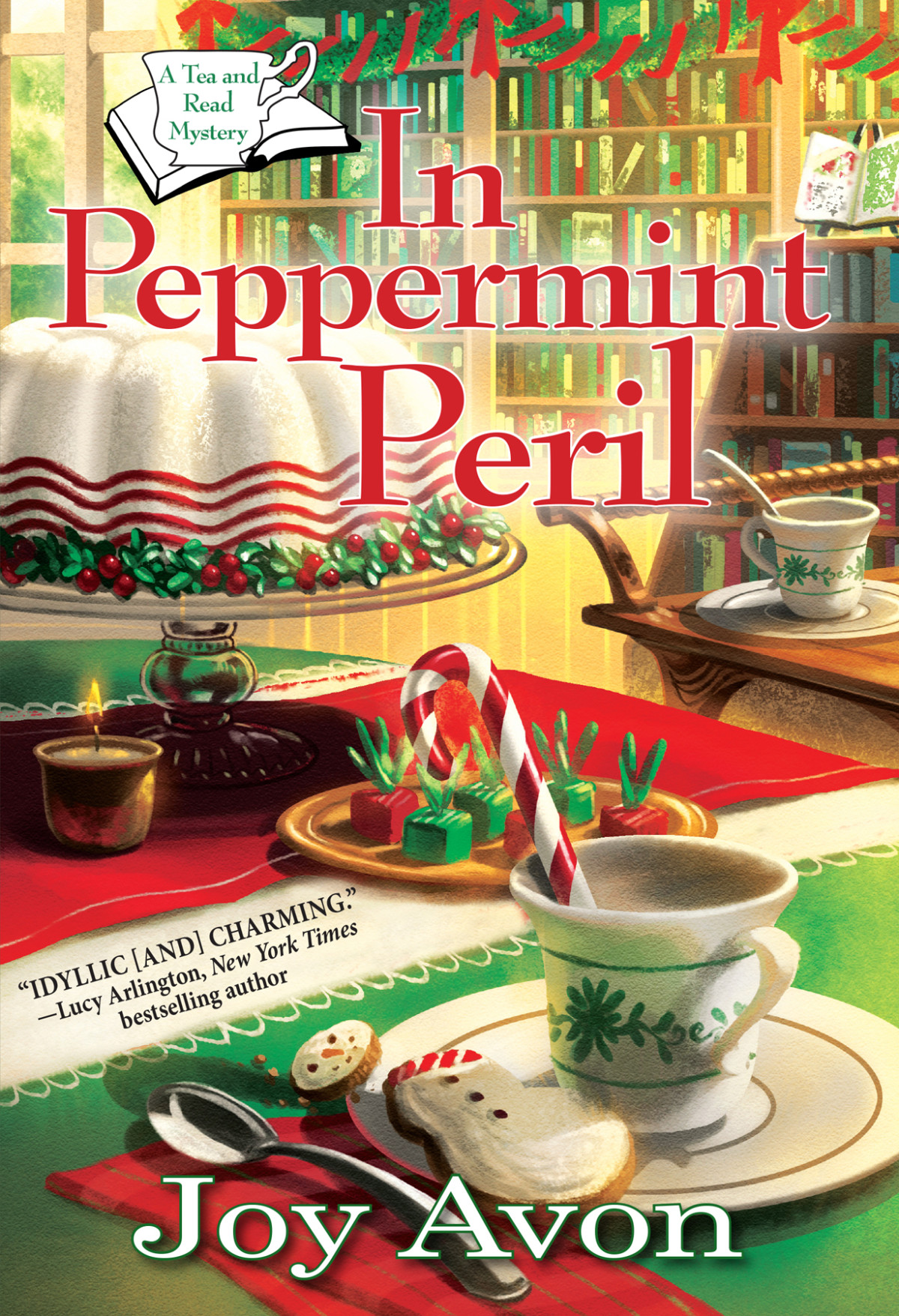 A Tea And Read Mystery 01 In Peppermint Peril Avon Joy